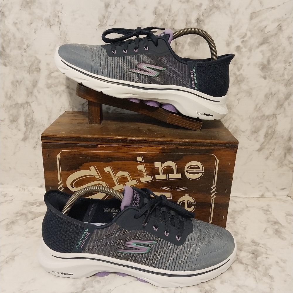Pre-owned 2024 Skechers Go Walk 7 Slip Ins